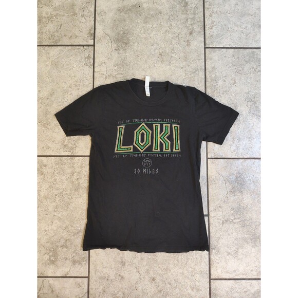 Loki Women’s T-Shirt Medium Bella + Canvas Yes Fit 30 Miles Marvel Event Tee - Picture 10 of 10